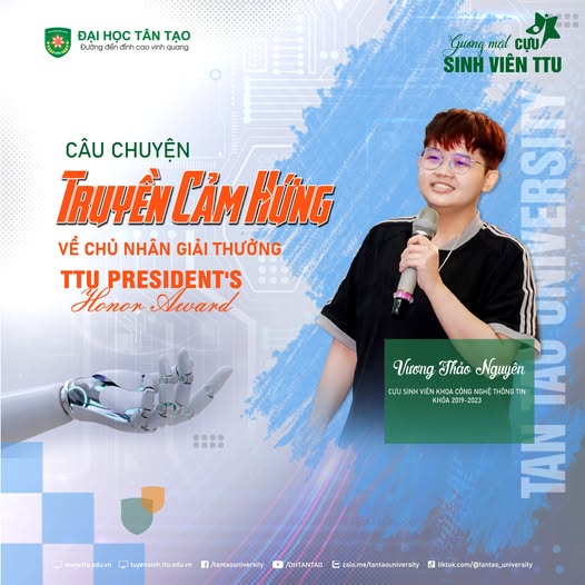 Giải thưởng TTU President’s Honor Award năm 2023