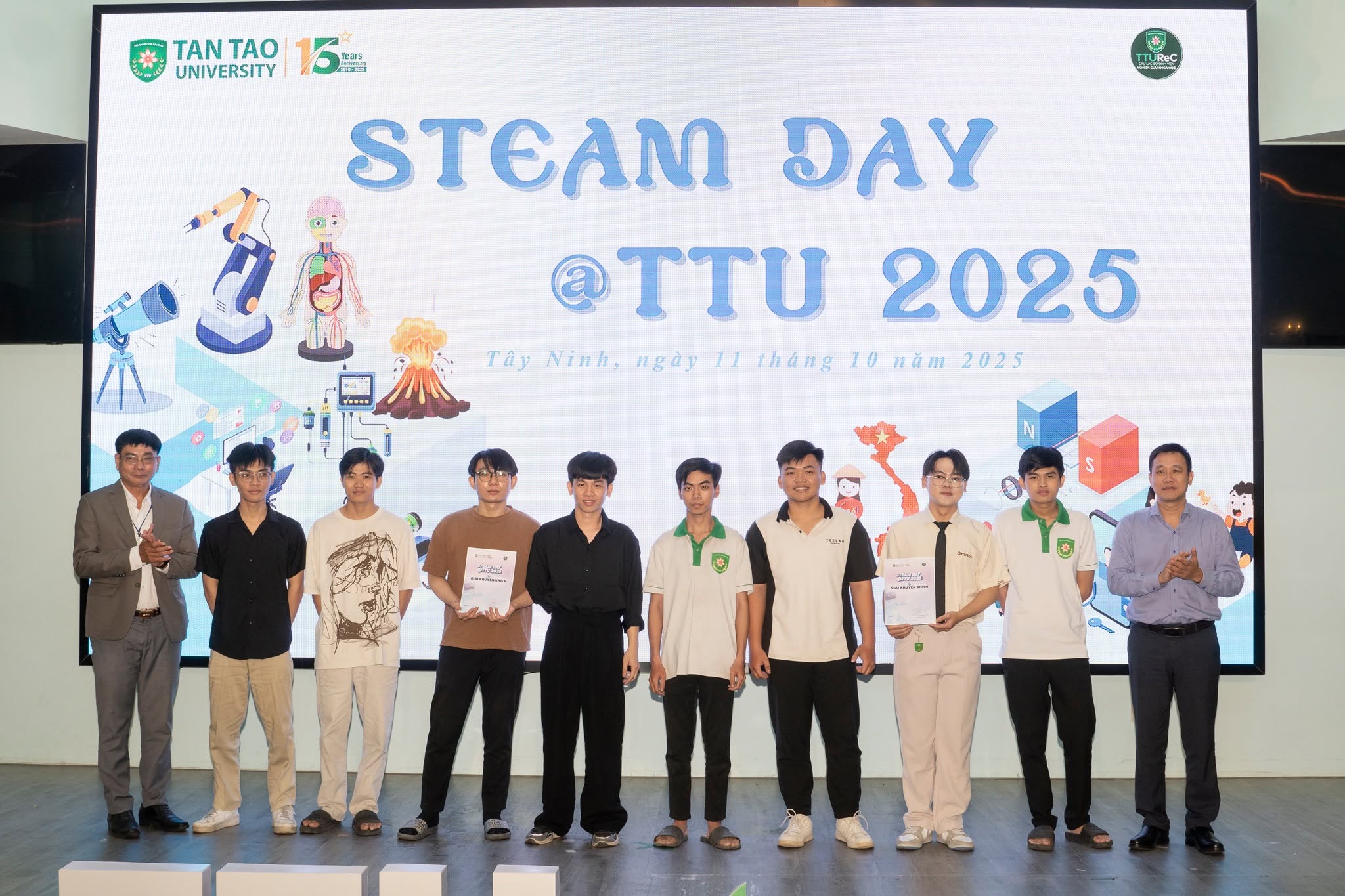 Giải Khuyến khích -  STEAM DAY TTU 2025
